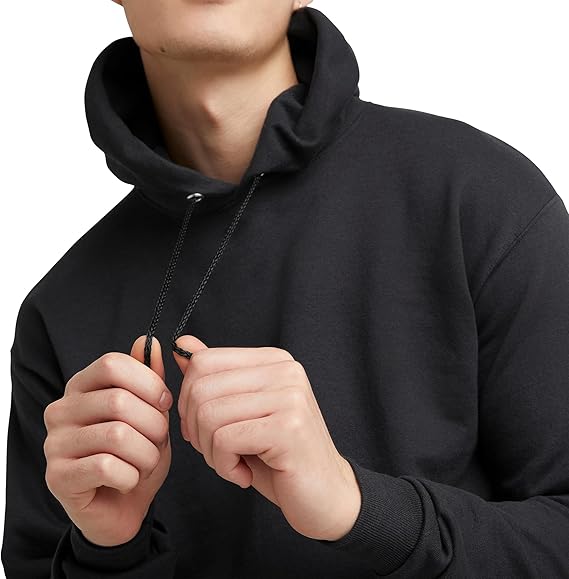 Hanes EcoSmart Hoodie, Midweight Fleece, Pullover Hooded Sweatshirt for Men