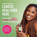 Mielle Organics Rosemary & Mint Hair Oil, Split Ends & Dry Scalp Treatment - Made with Biotin & Essential Oils for Strengthening, Soothing, Moisturizing & Encouraging Longer, Healthier Hair (2 Fl Oz)