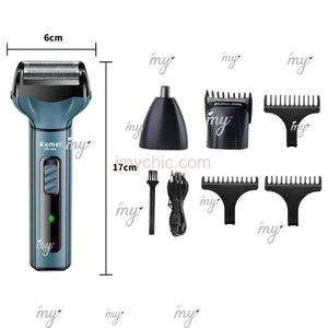 Kemei KM-1434 3-in-1 Hair Trimmer Set
